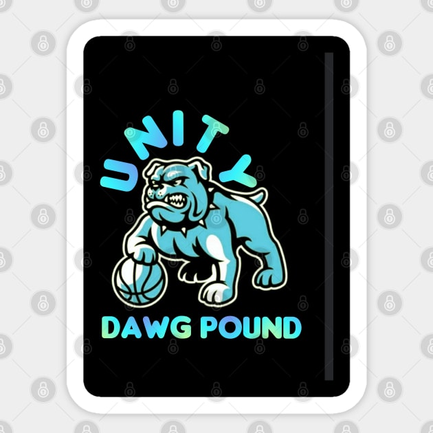 Dawg pound basketball Sticker by Chazz Deas